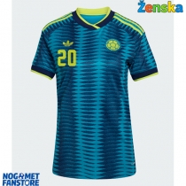 Kolumbija Juan Fernando Quintero #20 Gostujuci Dres za Ženska SP 2026 Kratak Rukav